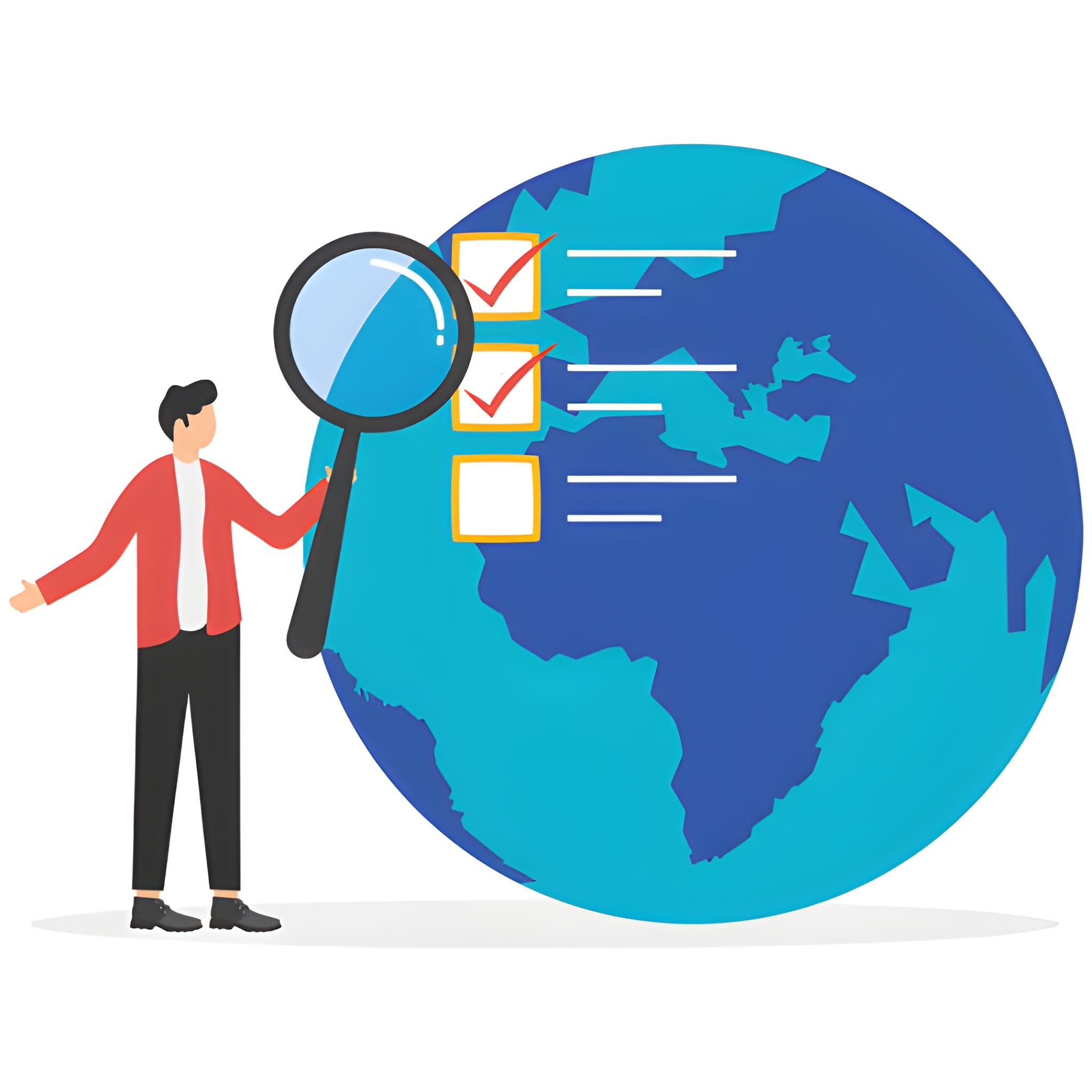 También es importante hacer un KWR y una AST internacional