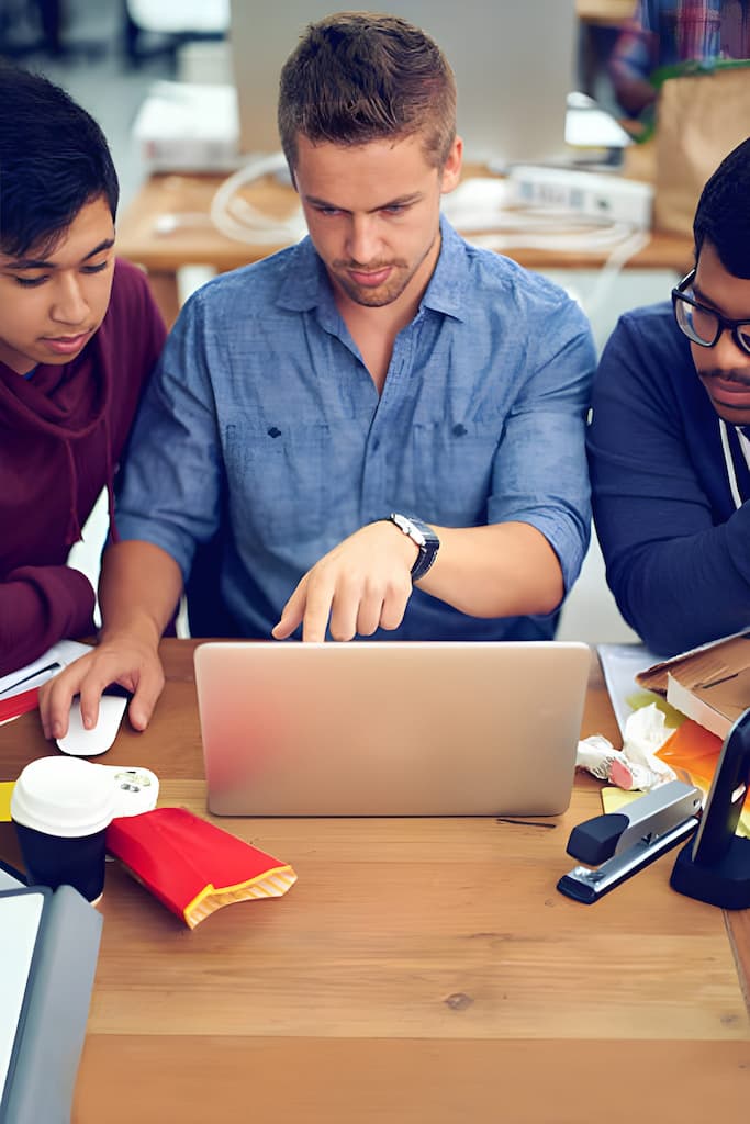 consultor seo trabajando en una web hecha en wordpress